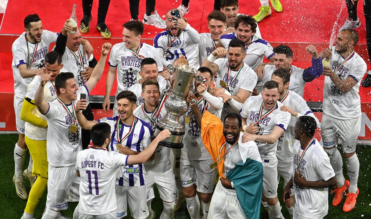 Továbbjutott az Újpest a Konferencia-ligában