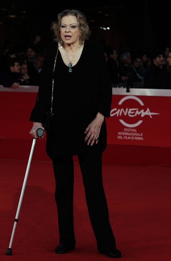 Anita Ekberg nyomorog