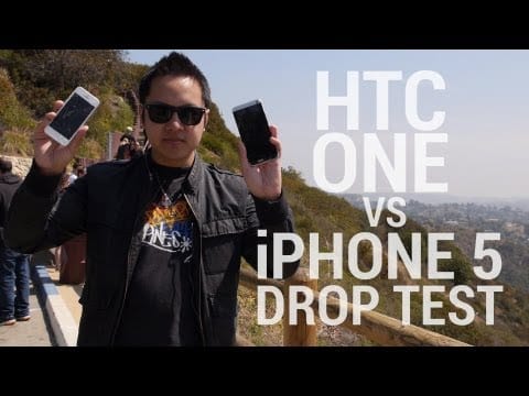 Törésteszt: HTC One vs. iPhone 5