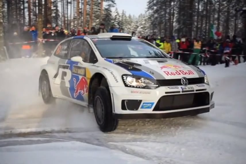 Káprázatos videó: így ralizta át az évet Ogier a VW Polo WRC-vel