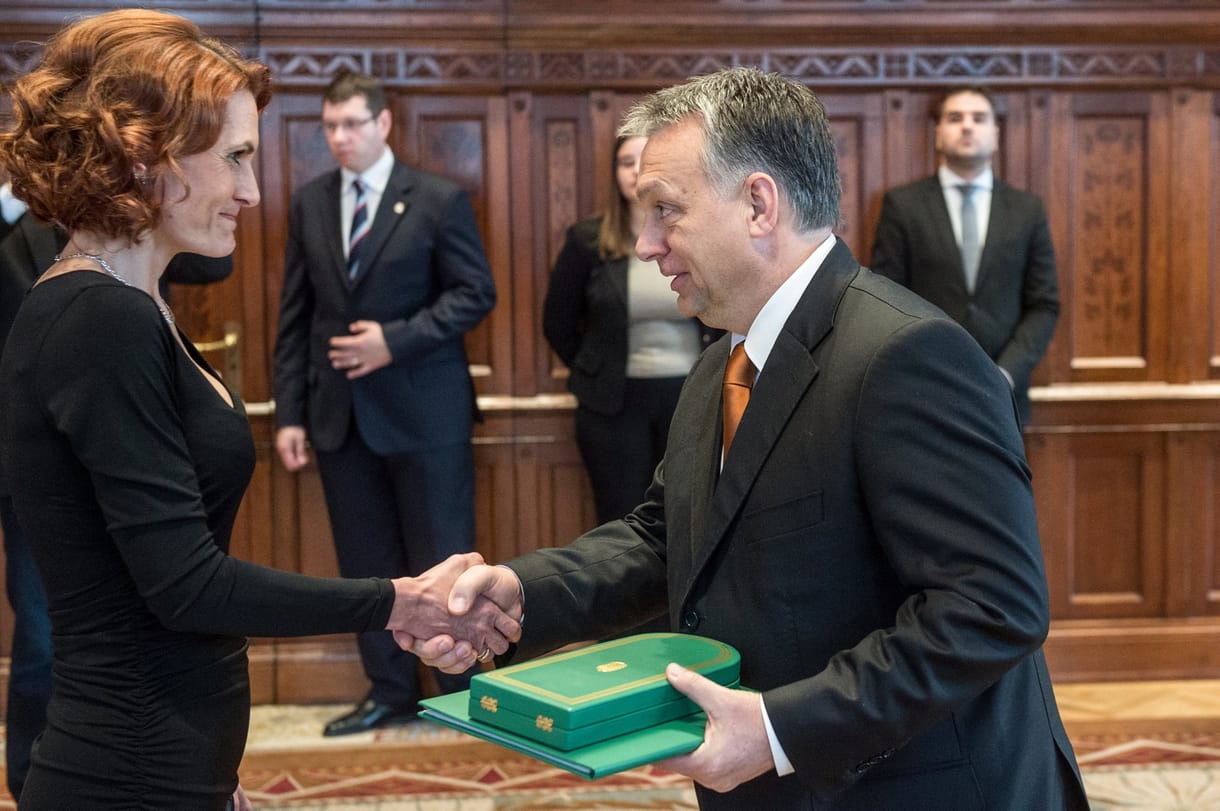 Orbán becsületrendet adott át saját példaképének