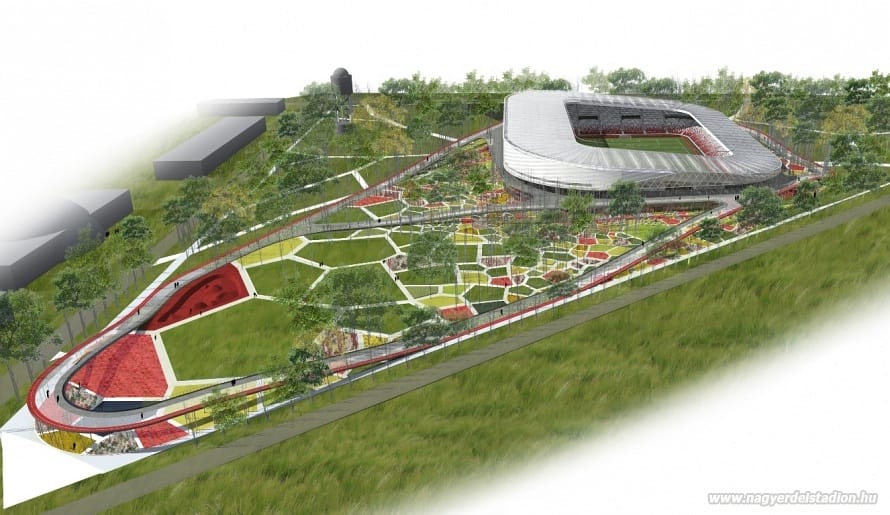 Ilyen lesz a debreceni stadion – fotógaléria