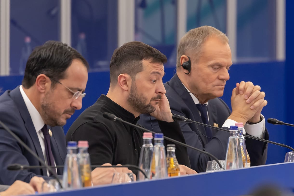 Zelenszkij beszédét lekeverték az Európai Politikai Közösség budapesti üléséről szóló közvetítésben