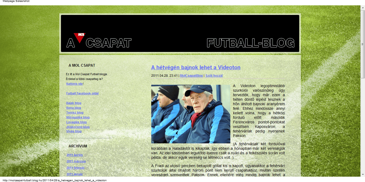 Akár már hétvégén bajnok lehet a Videoton