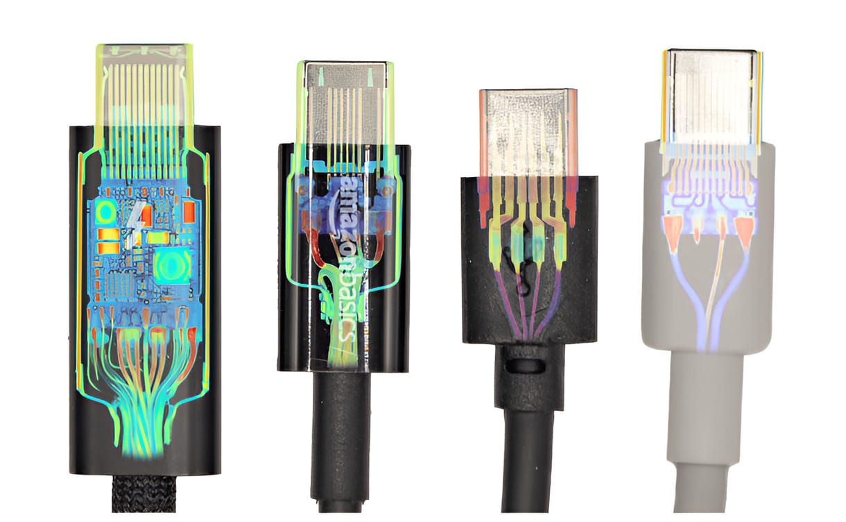 Azt hiszi, pénzkidobás drágább USB-C kábelt venni? Akkor nézze meg ezeket a röntgenképeket