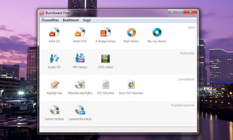 Remek, ingyenes DVD-író alkalmazás, Windows 8 támogatással