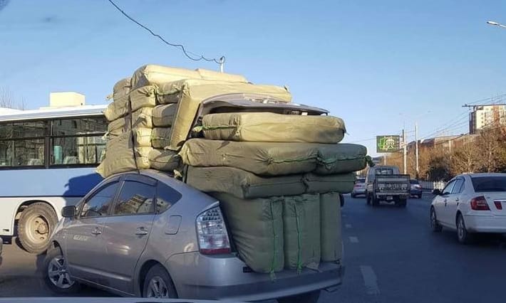 A nap fotója: Toyota Priust eddig még nem láttunk ennyire megpakolva