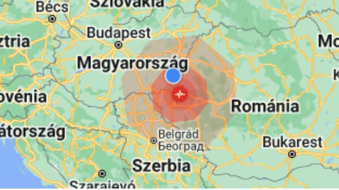 Földrengés volt Arad közelében, Magyarországról is érezni lehetett
