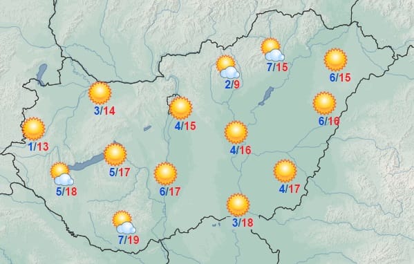 Ne dőljünk be a hétfői szép időnek, jövő héten is hideg lesz