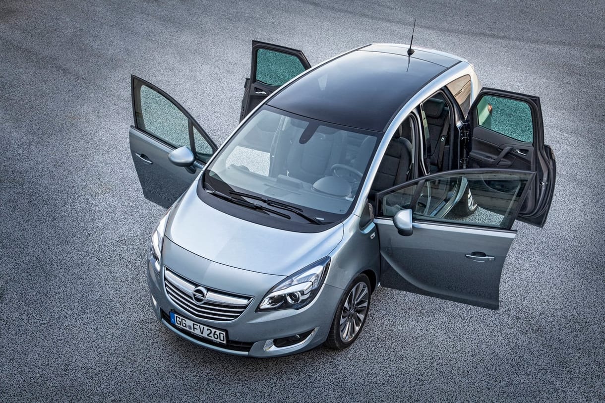 Kicsi krómmal és új motorokkal frissült az Opel Meriva