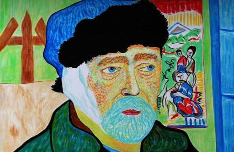 És elkészült végre Kásler miniszter portréja Van Gogh-ként, és az alkotó meg is magyarázza