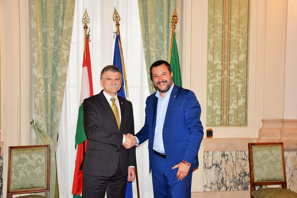 Kövér László: Április végén Salvini Budapestre jön a reményeink szerint