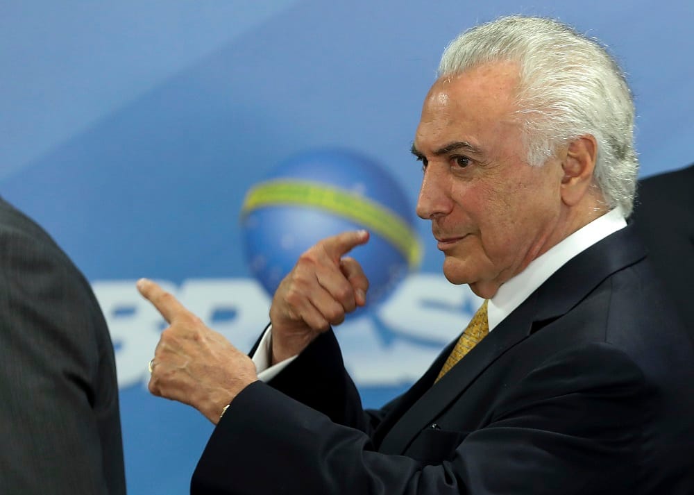 Őrizetbe vették Michel Temer volt brazil elnököt korrupció gyanújával
