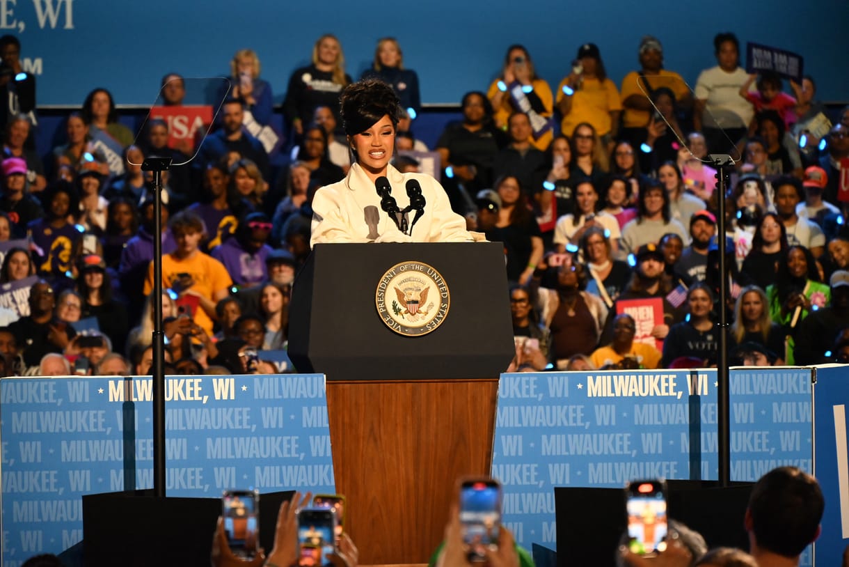 J Lo után Cardi B is Kamala Harris mellé állt a kampányhajrában