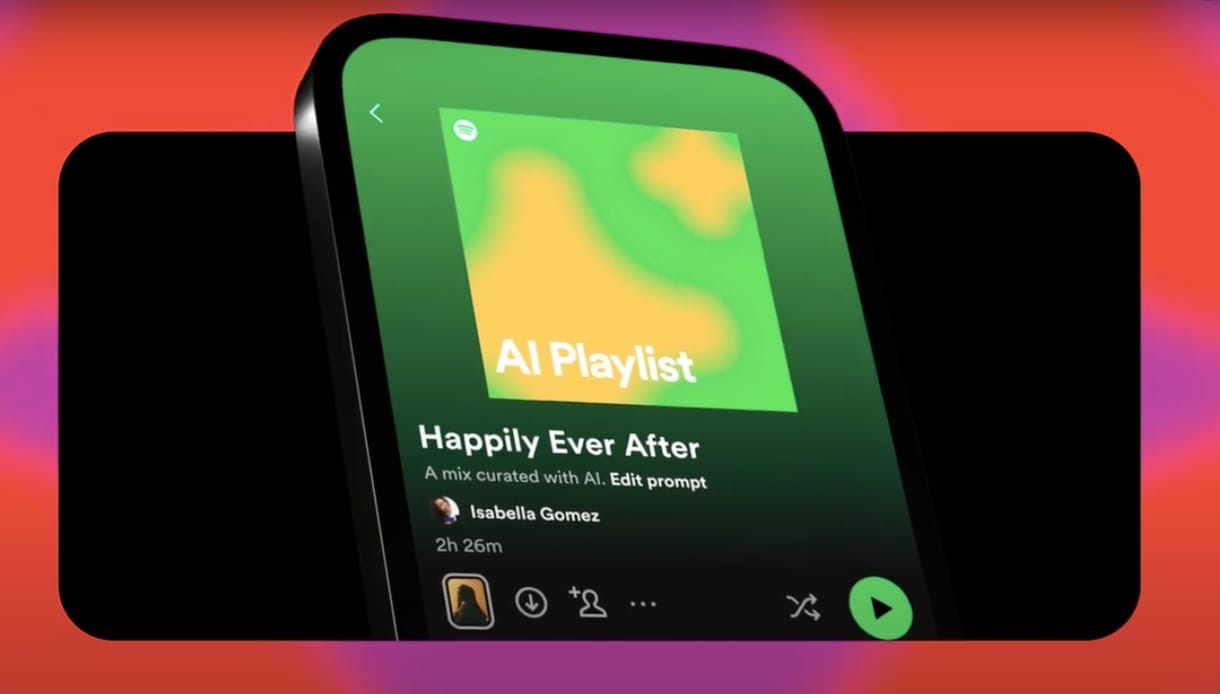 Dalkérős funkció jött a Spotifyba, a mesterséges intelligencia teljesíti a kívánságot