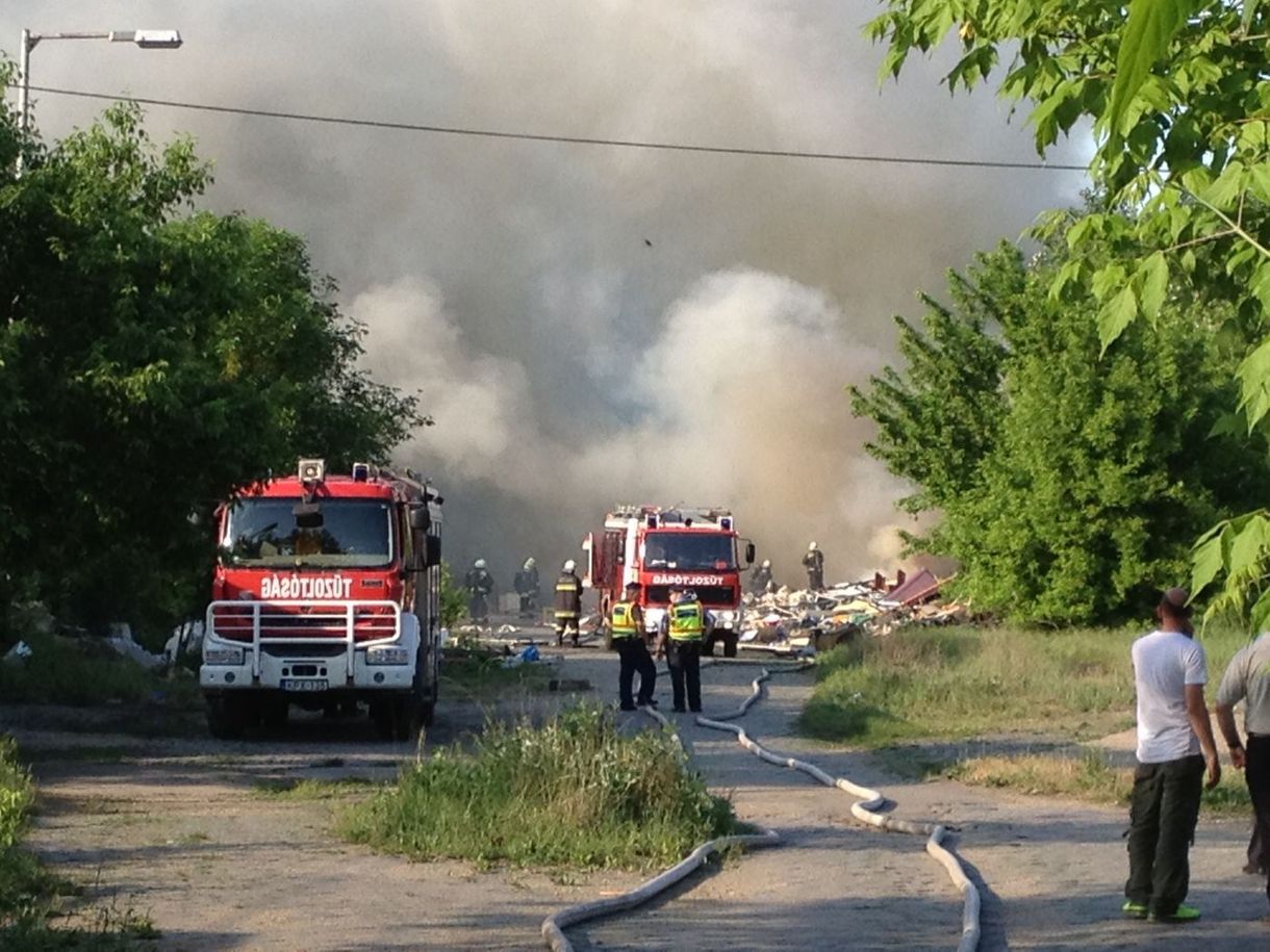 Nagy a hőség, sok a tűzeset