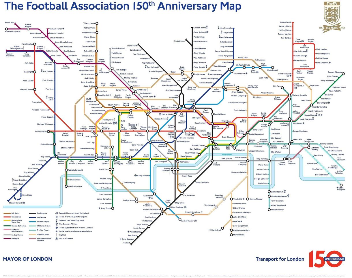 Térkép: keresse meg a londoni metróban a Puskás-megállót!