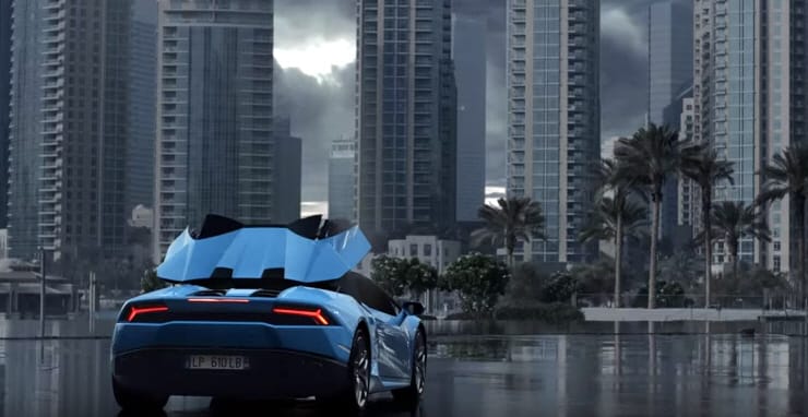 Ilyen túlzó reklám csak a Lamborghininek megengedett