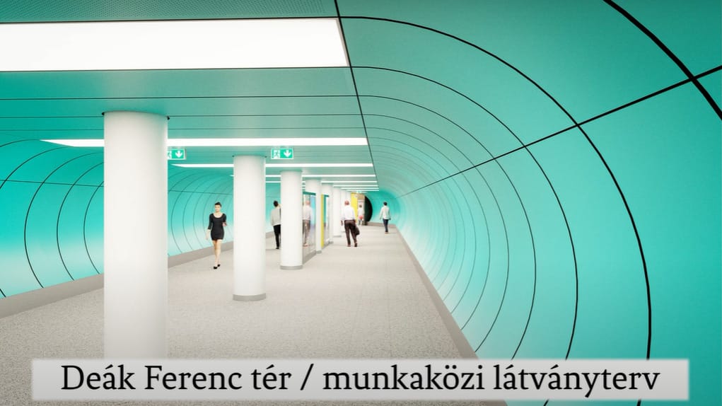 Retro sci-fi hangulatú állomások lesznek a 3-as metró középső szakaszán