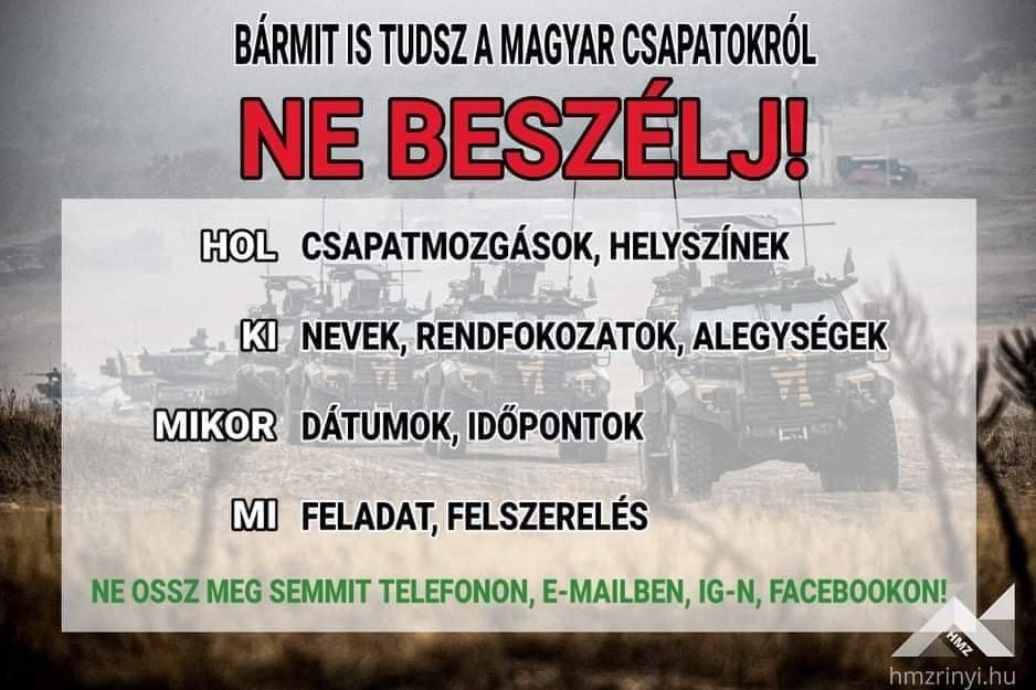 Titoktartást kér a Honvédelmi Minisztérium