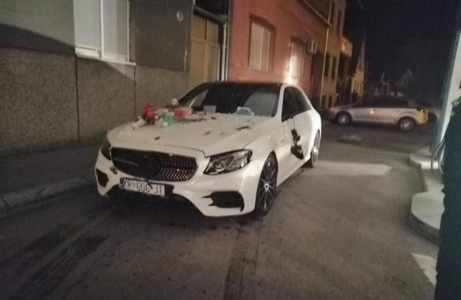 Részegen és szándékosan hajtott egy benzinkútba Mészáros eszéki csapatának játékosa
