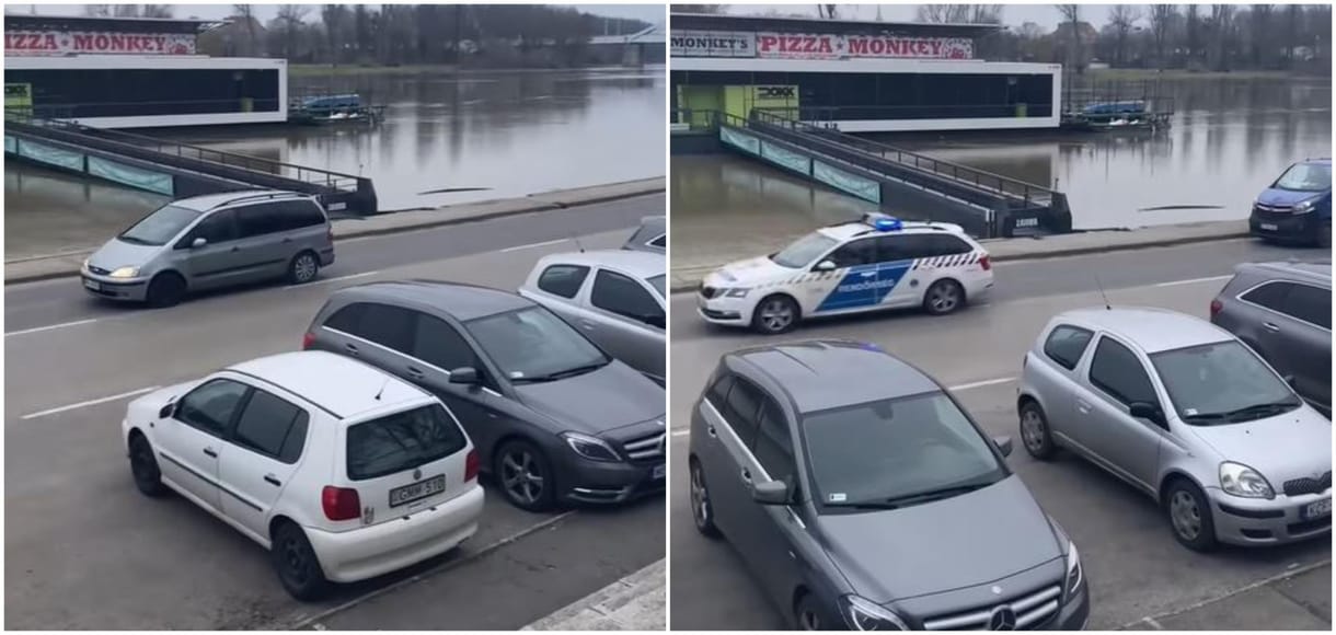 Videó: Négy rendőrautó üldözött egy ámokfutót Szegeden
