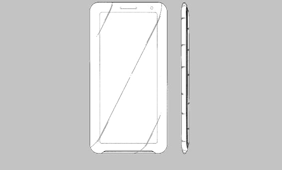 Elképesztő formájú telefonon dolgozik a Samsung?