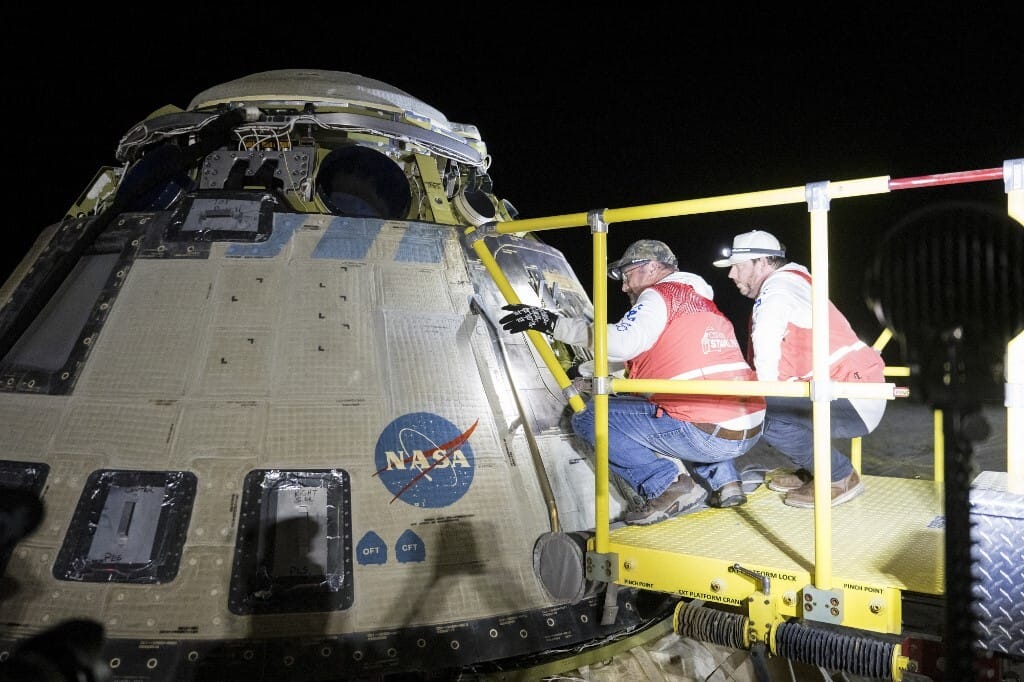 Legénység nélkül visszatért a Starliner a Földre - videó