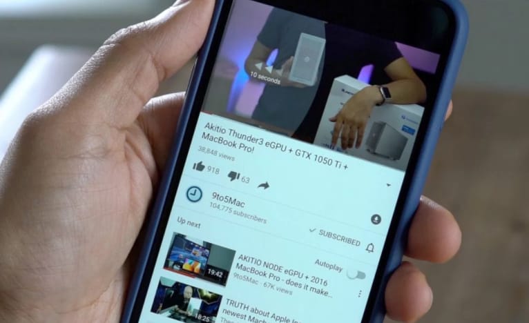 Ha iPhone-os, akkor mostantól lesz igazán jó YouTube-ozni a telefonján