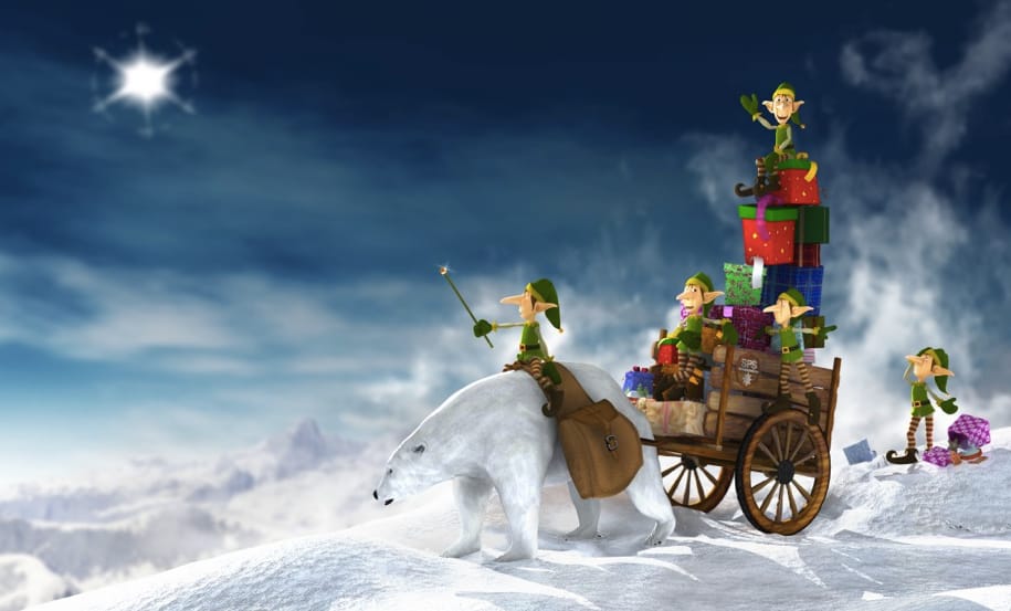 Mai háttérkép: Santa's Parcel Service