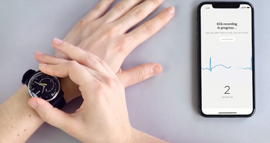 Olcsóbb, mint az Apple Watch: megérkezett a Withings EKG-t is készítő órája