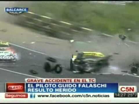 Videó az argentin autóversenyző halálos balesetéről
