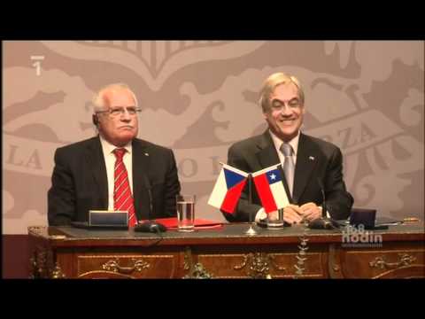 Videó: így tette zsebre a töltőtollat a cseh államfő