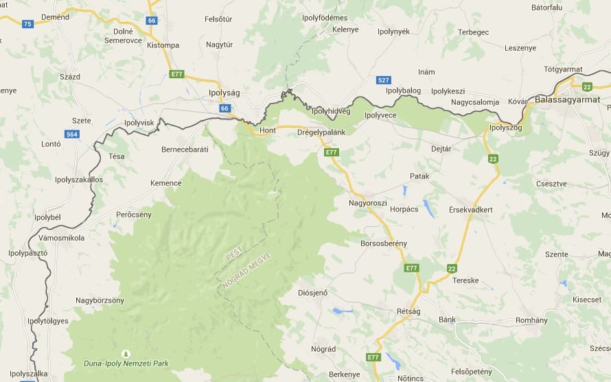 Magyar-szlovák területcserét terveznek – térkép