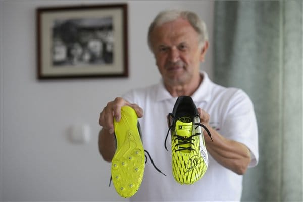 Ha magát Usain Boltot nem is, a cipőjét már megnézheti Salgótarjánban