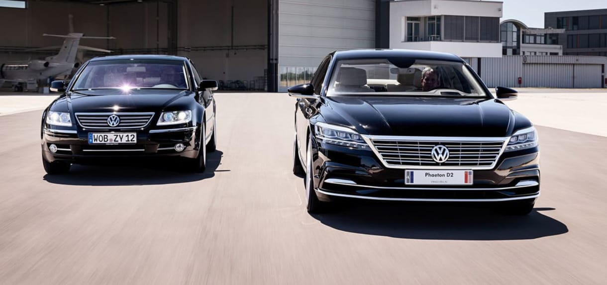 Ilyen lett volna a Volkswagen Phaeton második generációja, ha a dízelbotrány el nem söpri a típust