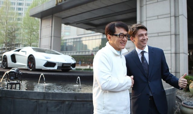 Egyedi Lamborghini Aventador Jackie Chan tiszteletére