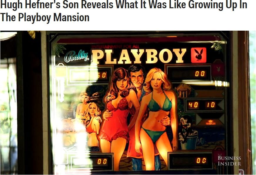 Ilyen gyerekként felnőni a Playboy-villában