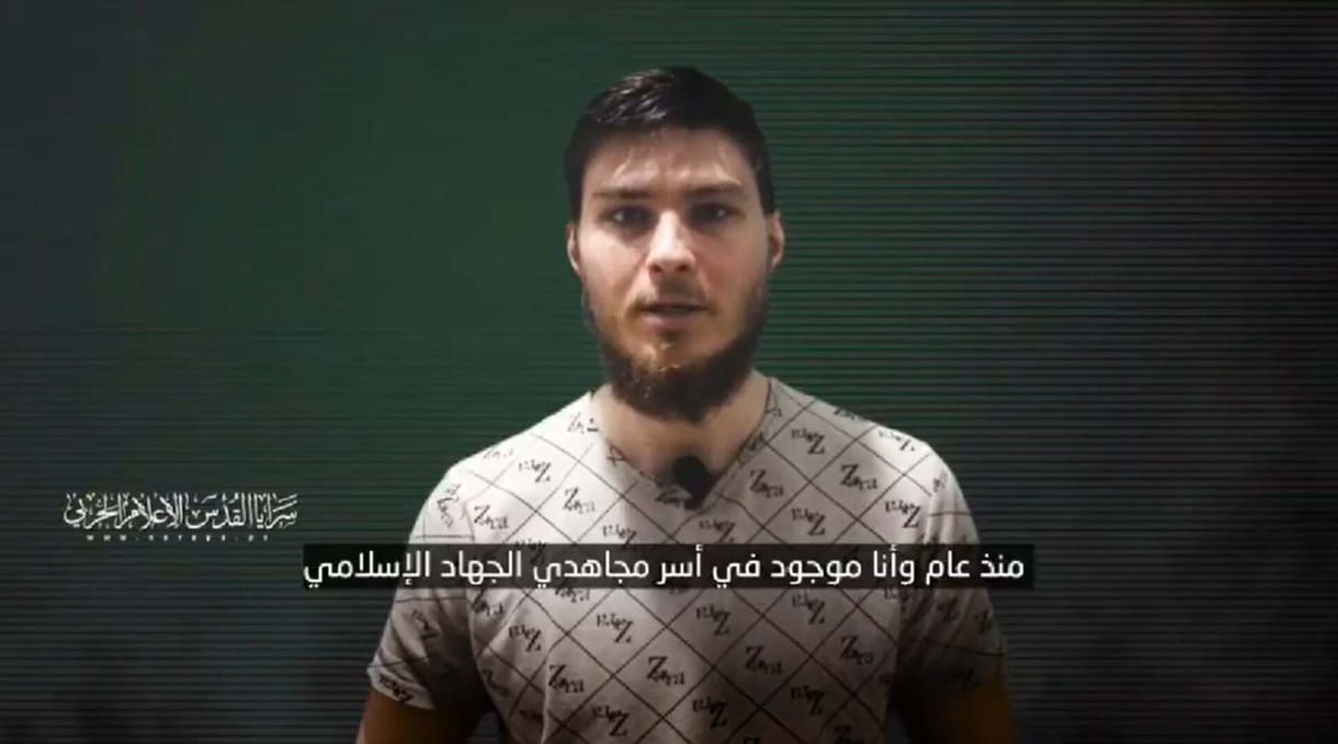 Videófelvételt közöltek az egyik izraeli túszról