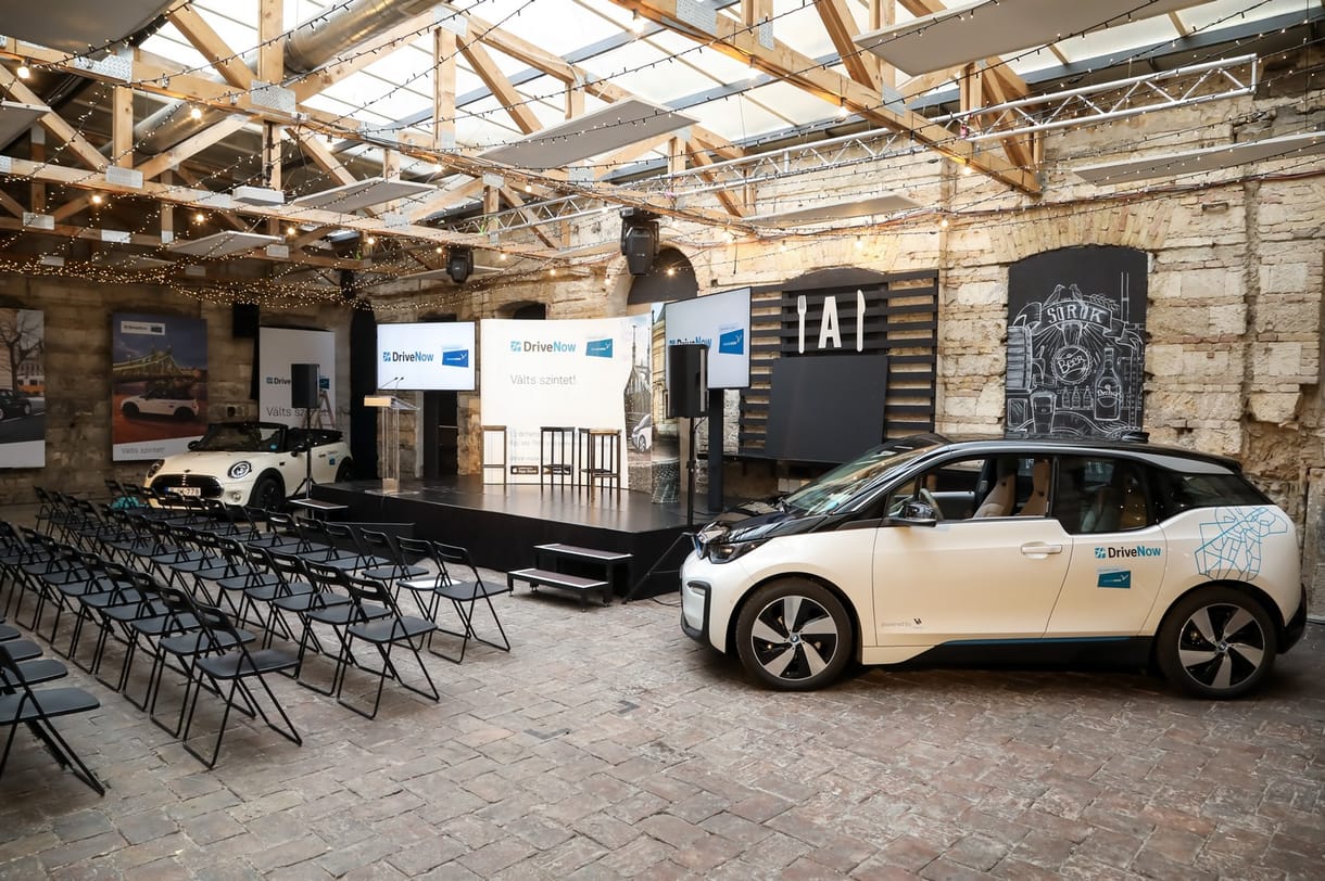 Prémium BMW-kkel elindult az új autómegosztó Budapesten