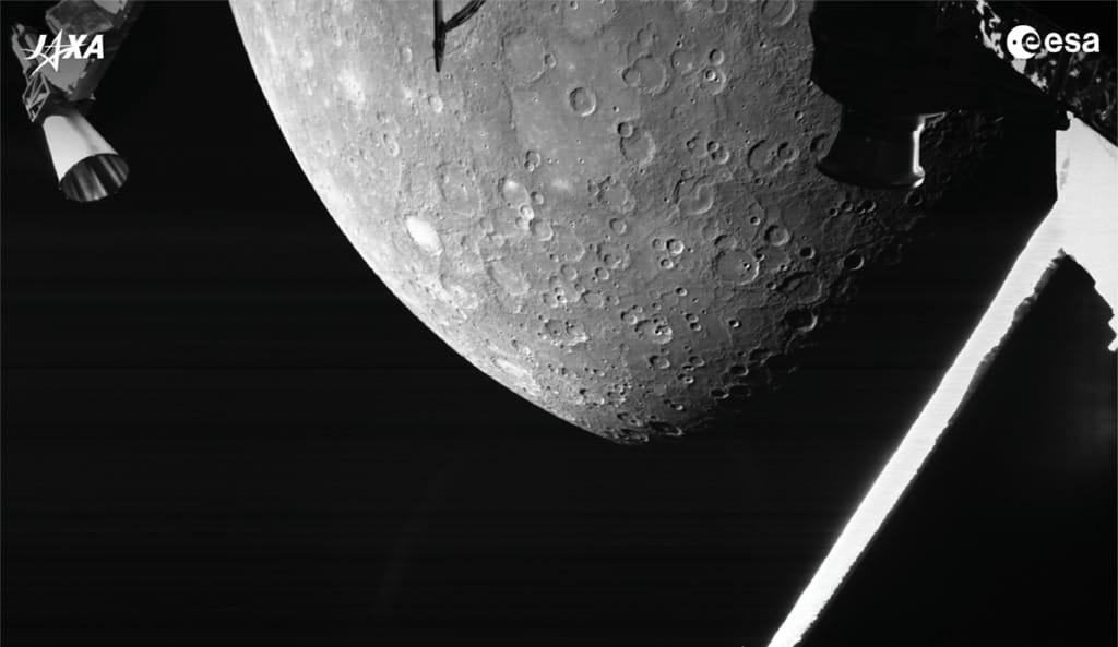 Elküldte első felvételét a Merkúrról a BepiColombo európai-japán űrszonda