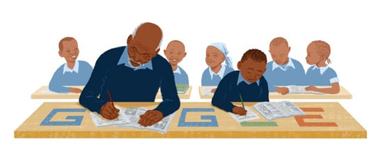 Megható: 84 évesen kezdte el az általános iskolát, most előtte tiszteleg a Google