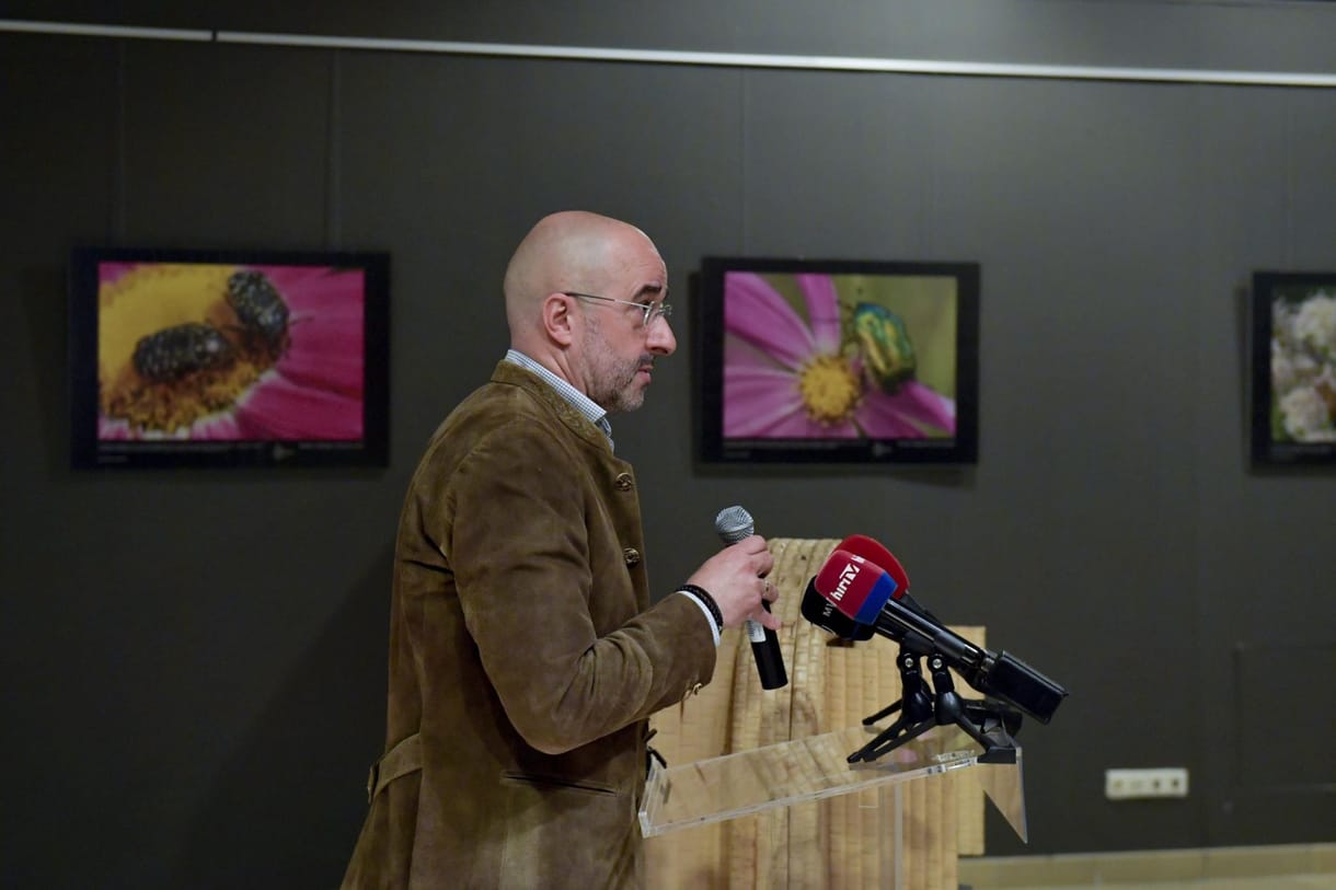Kovács Zoltán megtekintette a beporzóshow-t