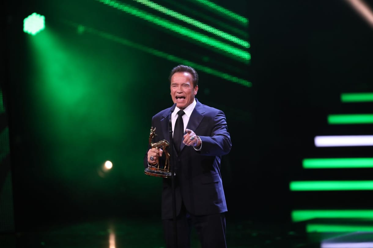 Megérkezett Arnold Schwarzenegger Budapestre