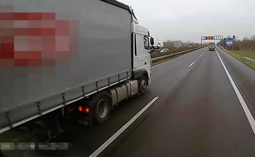 Bekamerázott kamionnal vadásztak a rendőrök a szabálytalan sofőrökre