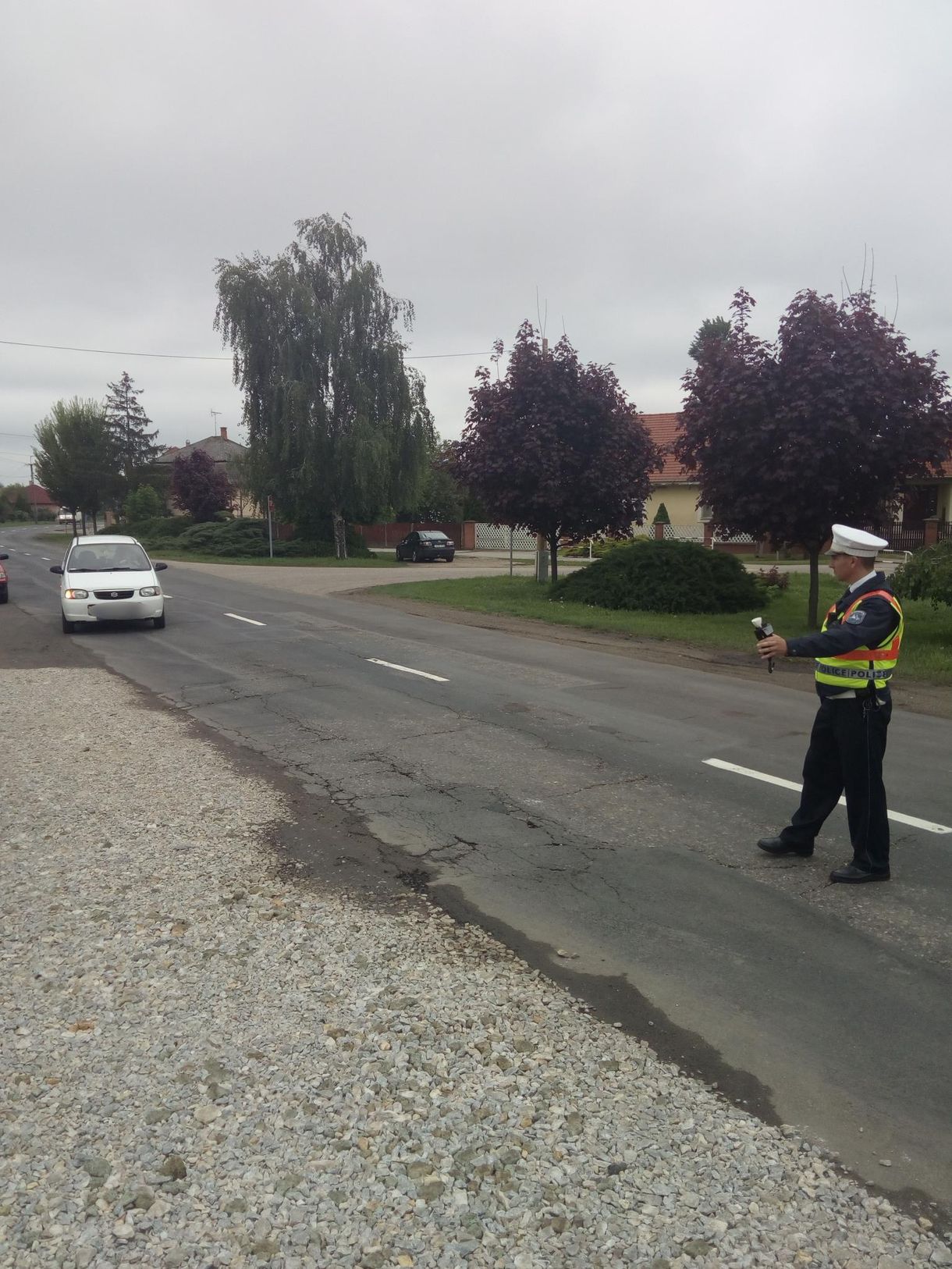 Finn módszerrel ellenőriztek a rendőrök