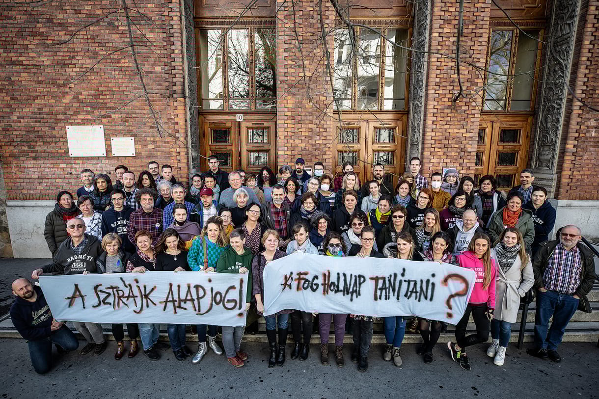 Az Európai Bizottság is figyeli a magyar pedagógussztrájkot