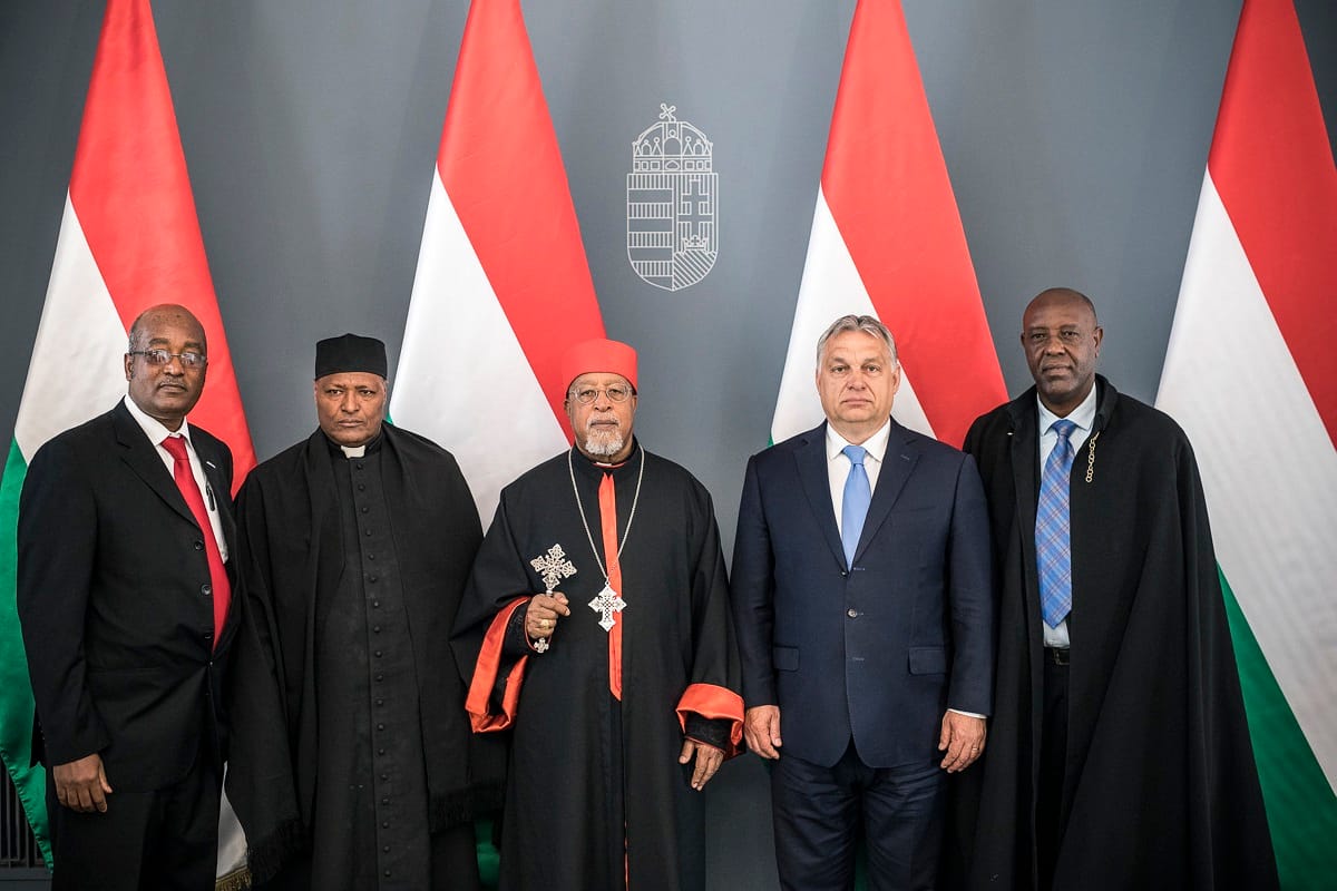 Etióp keresztény vezetők nyugtatták Orbán Viktort, hogy nem küldenek bevándorlókat Magyarországra