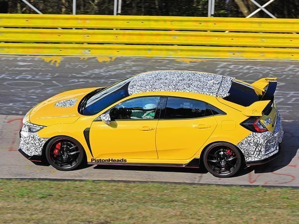A Nürburgringen faragják még a frissített Honda Civic Type R-t