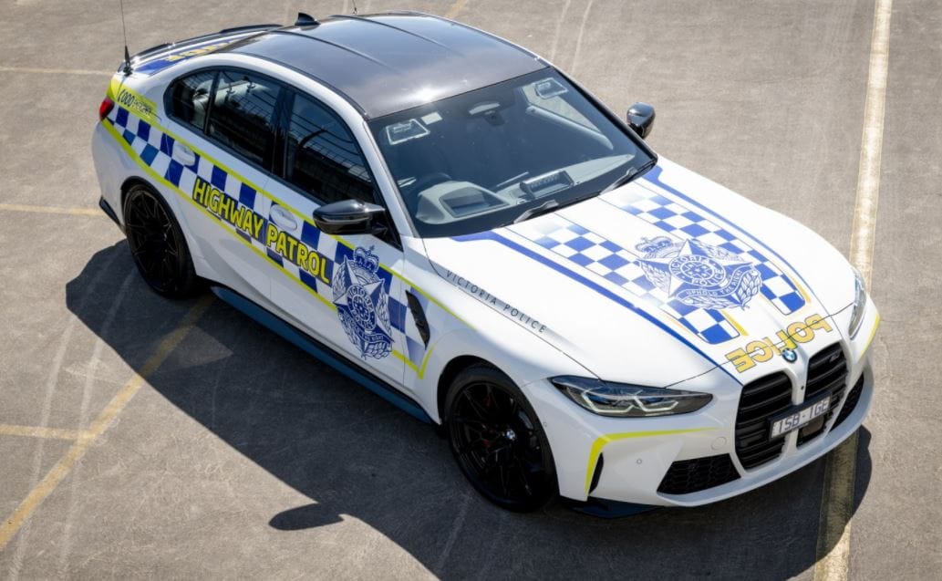 BMW M3-assal is járőrőznek mostantól az ausztrál rendőrök
